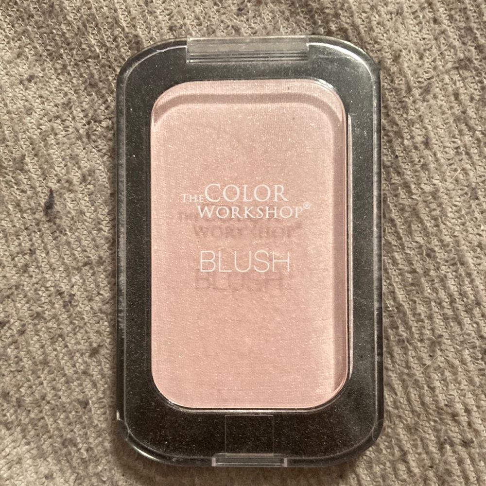 The color workshop blush pallet